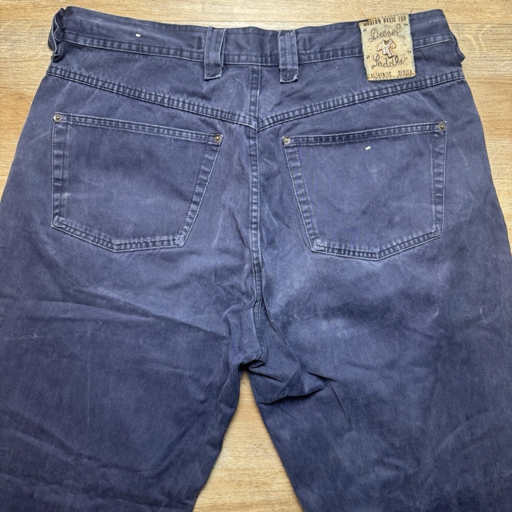 Diesel Men's Relaxed Jeans in Dark Blue - Picture 4 of 15